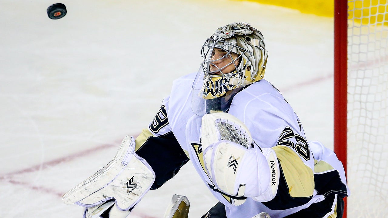 Fleury, Crosby carry Penguins to shutout win over Flames